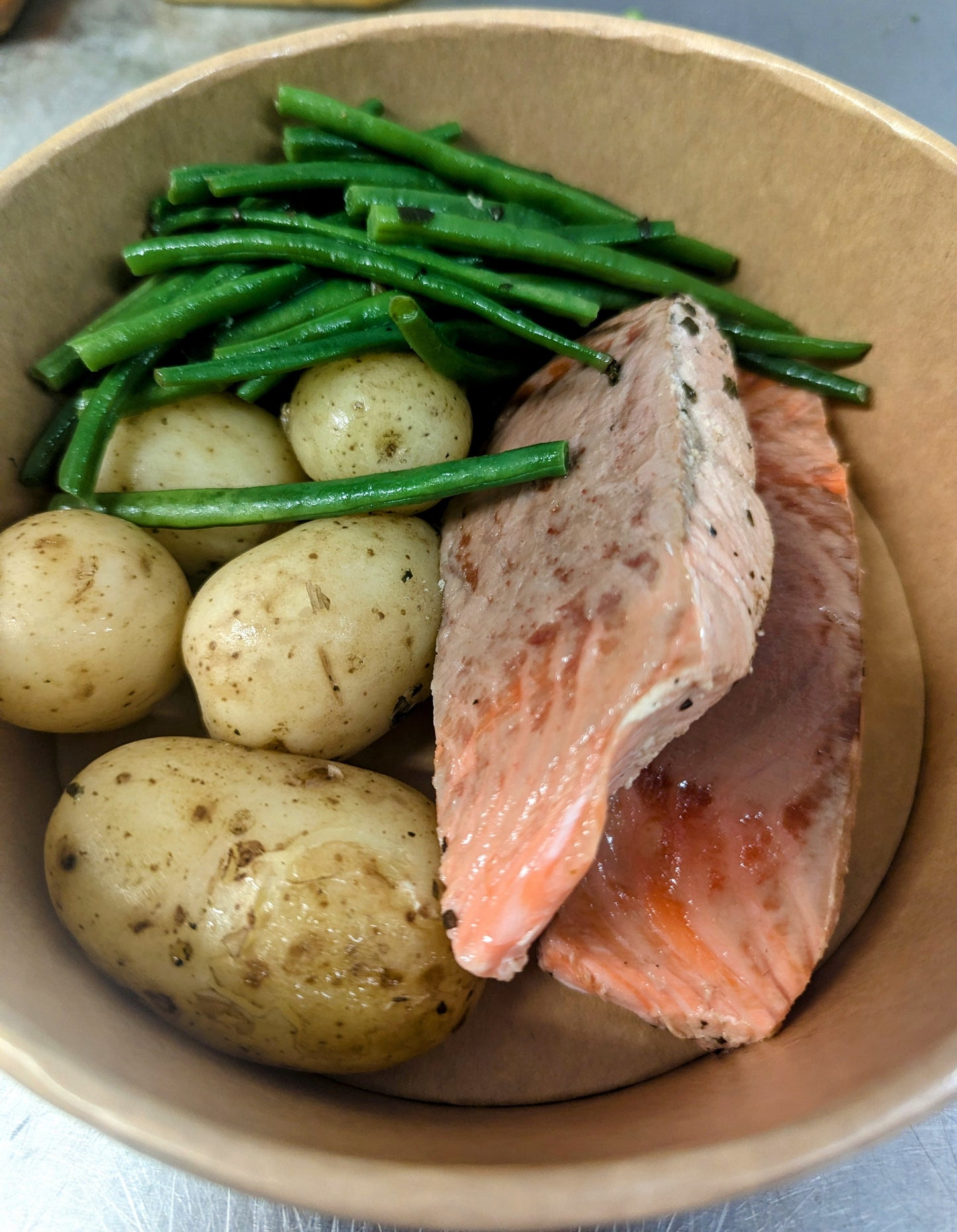 Poached Salmon